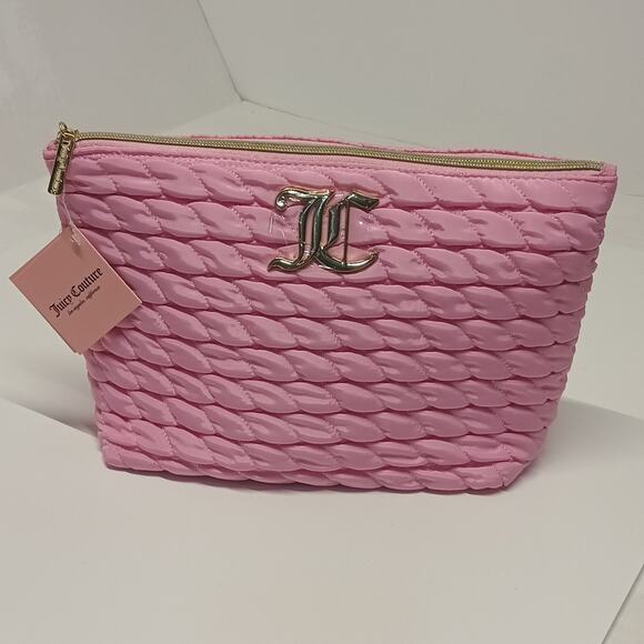 Juicy couture| cosmetics bag juicy travel organizer toiletry Makeup bag. NWT. - Picture 10 of 11